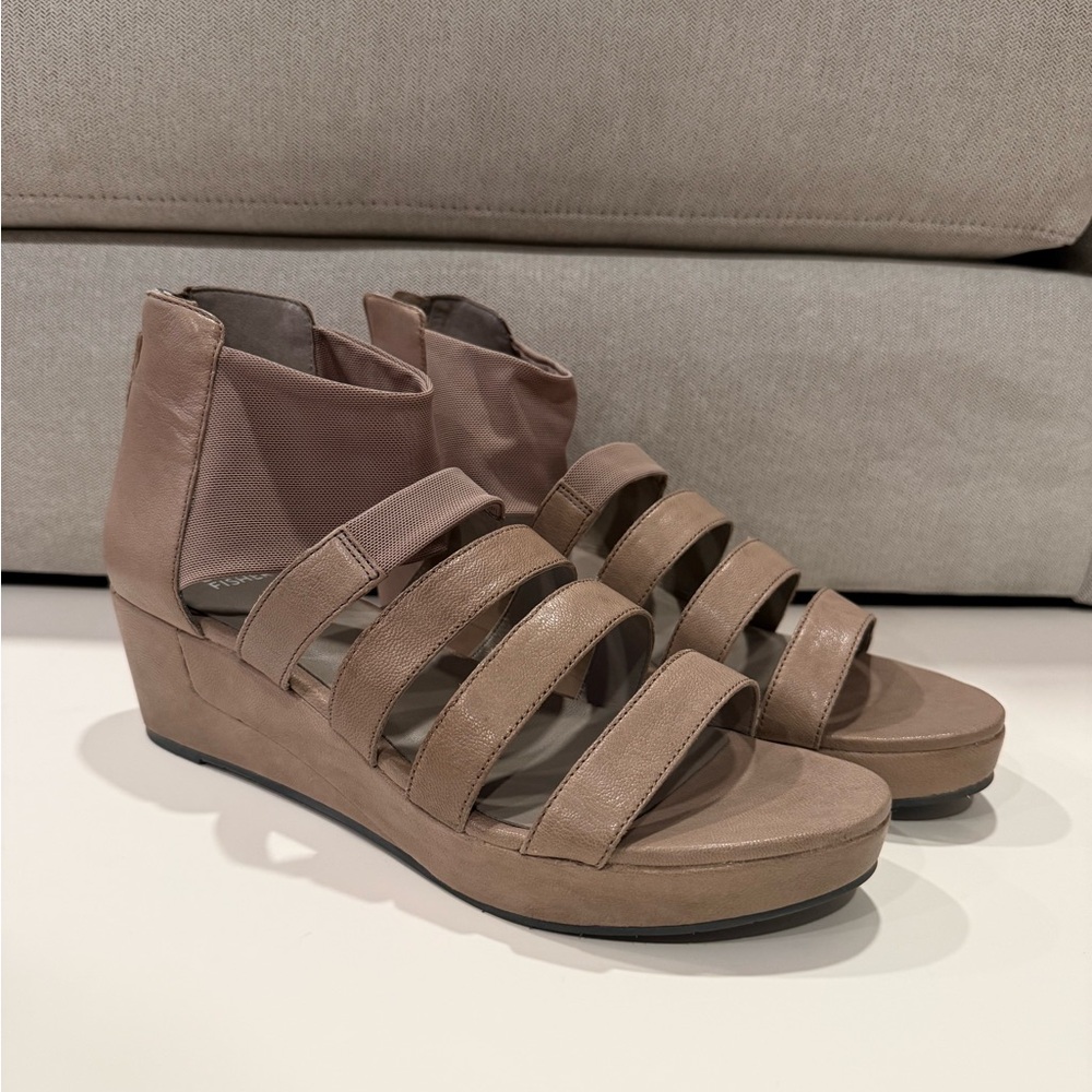 Eileen Fisher 'Fence' Platform Sandals - Brand New - Size 11